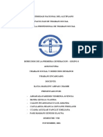 Derechos Humanos de La Primera Generacion