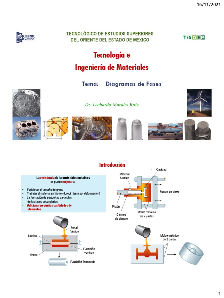 Tecnologia e Ingenieria de Materiales - 4 Diagramas de Fase ...