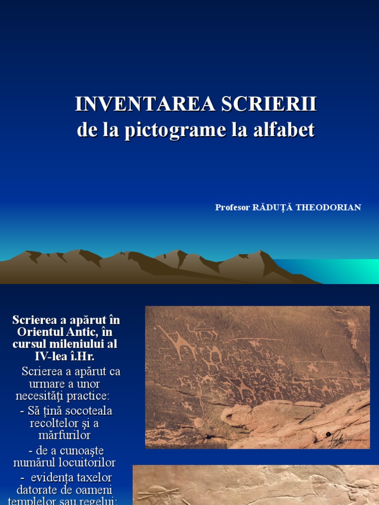 Inventarea Scrierii | PDF