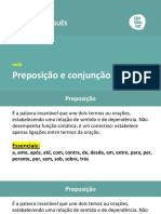.BR Português Morfologia Preposição e Conjunção