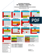 Kalender Pendidikan Thn 2021-2022 SDN 1 BOJONG