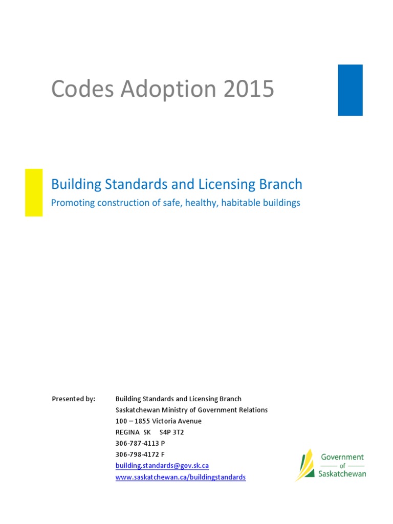 Saskatchewan Building Code Updates 2015 | PDF | Stairs | Fire Sprinkler ...
