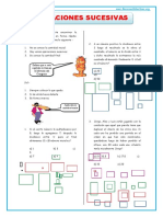 Operaciones Sucesivas para Primero de Secundaria