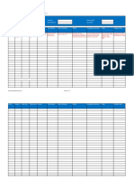 Activity Cost Estimate Template