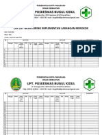 CEK LIST MONITORING