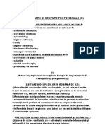 11.ocupaţii Şi Statute Profesionale (II)