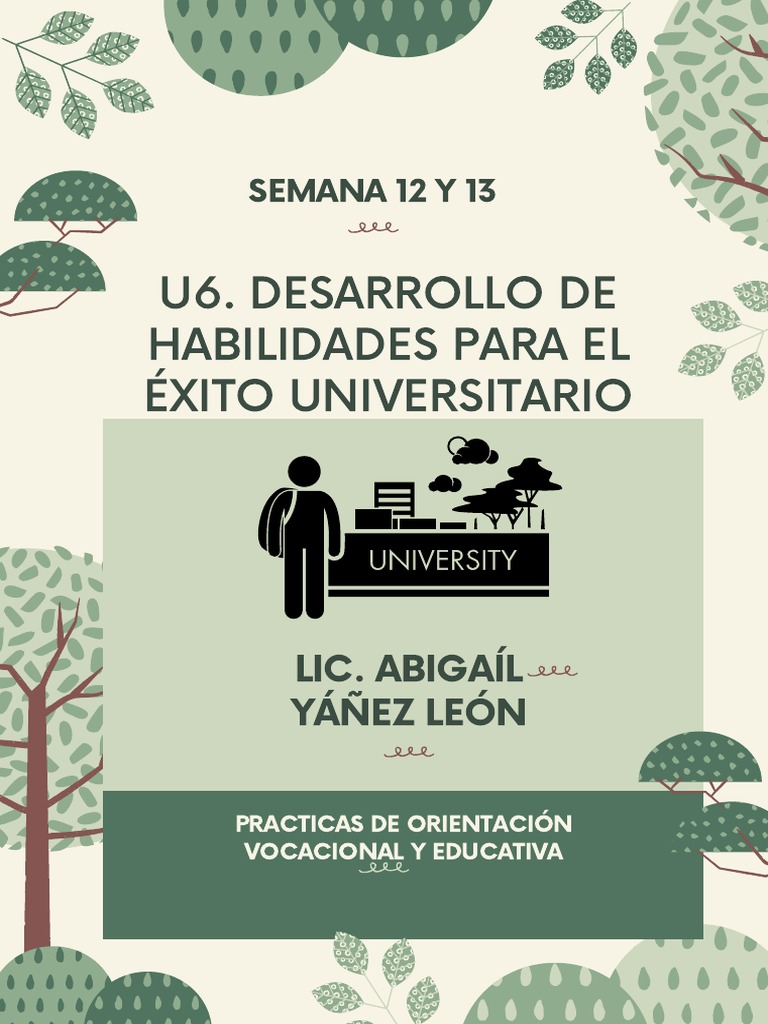 Habilidades para el Éxito Universitario | PDF | Razón | Aprendizaje