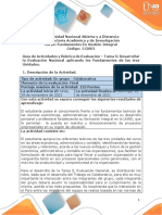 Guía Actividades y Rúbrica Evaluación Tarea 5 Desarrollar Evaluación Nacional.