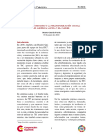 El Ciberfeminismo y La Transformacion Social en America Latina