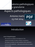 Variétés anatomo-pathologiques du granulome Aspects pathologiques