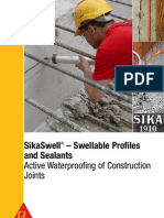 SikaSwell-Swellable Profiles and Sealants