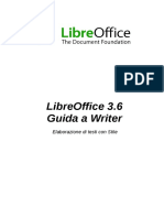 Guida A LibreOffice Writer - 3.6