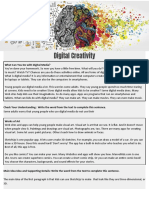 Digital Creativity: What Can You Do With Digital Media?