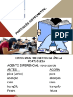 Os principais erros da língua portuguesa