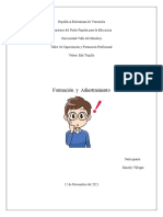 Ensayo Sobre Formacion y Adiestramiento.