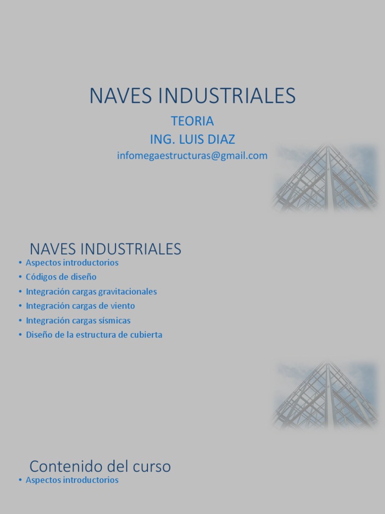 Diseño y Códigos de Naves Industriales | PDF | Herida | Sectores Economicos