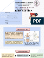 Artritis Septica: Universidad César Vallejo