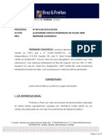 Contestação de consórcio de transporte coletivo alegando ilegitimidade passiva