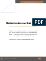 Temario Detallado - Magíster DAX 2