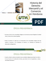 Historia Del Comercio y Derecho Mercantil Honduras
