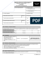 CHAR410-A: Amended Registration Statement For Charitable Organizations