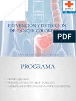 Prevencion y Deteccion de Cancer Colorectal