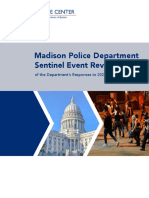 Madison Police Department Sentinel Event Review Nov 2021