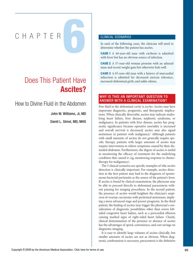 Rational Clinical Examination - Evidence-Based Clinical Diagnosis | PDF ...