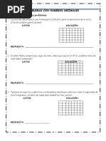 Actv. Problema Decimales