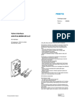 Valve Interface ASI-EVA-MZB9-2E1A-Z: Catalogue Page