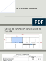 Calculo de Iluminacion para Ambientes Interiores