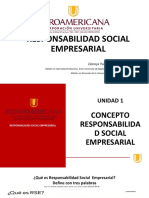 Responsabilidad Social Empresarial cLASE 1