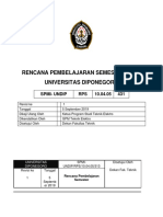 RPS - Obe - Perancangan Traksi - Transportasi Listrik