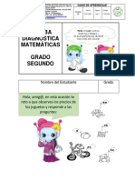 Prueba Diagnóstica Matemáticas