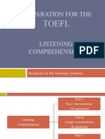 TOEFL Listening 2021 Edit