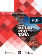 Plano de coleta seletiva para Bacia Hidrográfica Metropolitana