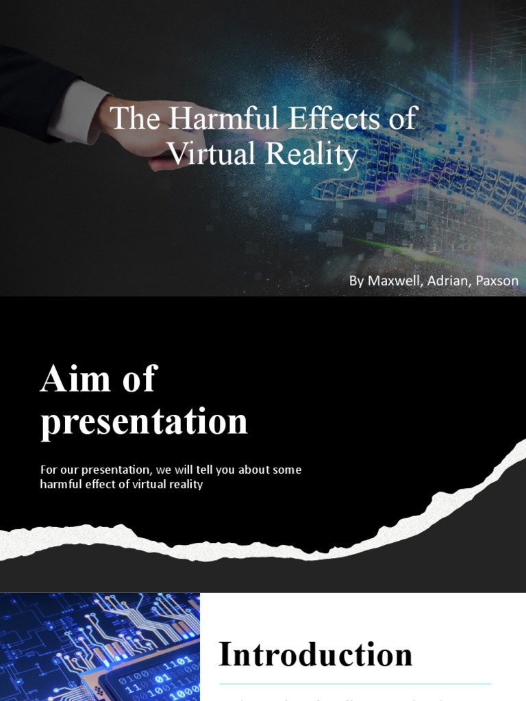 The Harmful Effects of Virtual Reality PDF
