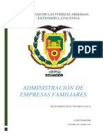 Administración Empresas Familiares UESPE-Latacunga