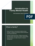 Introduction To Family Mental Health: MK Kesehatan Mental Keluarga