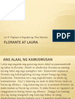 Florante at Laura Mga Kabanata