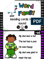 Word Family Reading Cards (Ae) Sound
