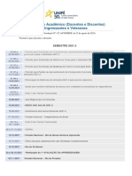 Calendário Acadêmico 2021.2