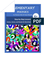 Phonics Kindergarten Print Book