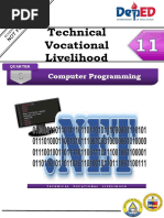 Technical Vocational Livelihood: Computer Programming