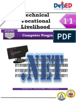 Technical Vocational Livelihood: Computer Programming