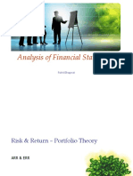 Analysis of Financial Statements: Rohit Bhagwat
