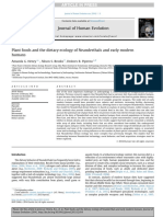 HENRY Amanda Et Al. - Plant Foods and The Dietary Ecology of Neanderthals and Early Modern Humans - J. of Human Evolution 2014 11-1