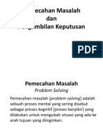 P 4 Pemecahan Masalah Dan Pengambilan Keputusan