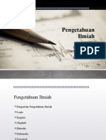 Kelompok 1 - Pengetahuan Ilmiah