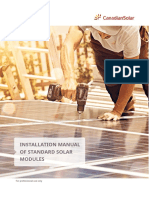 Installation Manual of Standard Solar Modules: For Professional Use Only